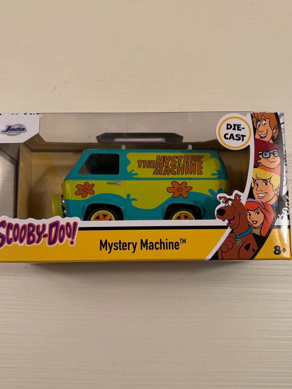 Hasbro Mystery Machine Die-Cast Van - Teal, Lime & Orange